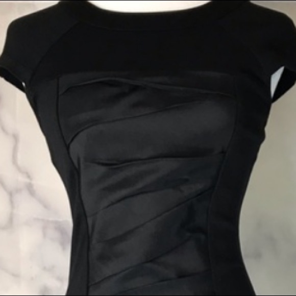 Ted Baker London Dresses & Skirts - Ted Baker London Black Fitted Cap Sleeved Dress 2